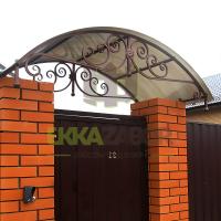 Козырек над калиткой